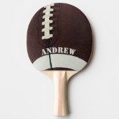 Personalisierter Fußball Tischtennis Schläger (Vorderseite)