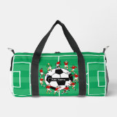 Personalisierter Fußball und Spieler Duffle Bag (Vorderseite)