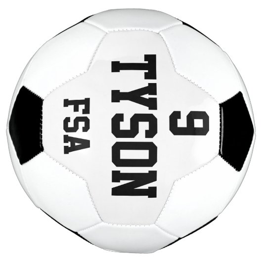Personalisierter Fußballball Fußball (Gedreht)