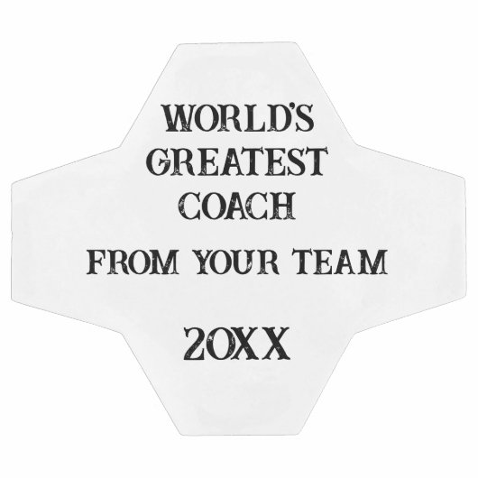 Personalisierter Fußballball Fußball (Flach)