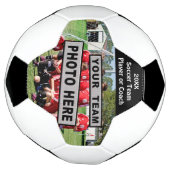 Personalisierter Fußballball mit FOTO und TEXT Fußball (Gedreht)