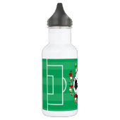 Personalisierter Fußballball und -spieler Trinkflasche (Links)