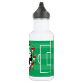 Personalisierter Fußballball und -spieler Trinkflasche (Rechts)