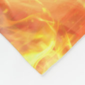 Personalisierter Fußballplatz Fleecedecke (Ecke)