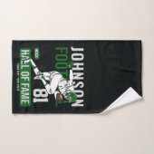 Personalisierter Fußballspieler Badhandtuch Set (Handtuch)