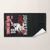 Personalisierter Fußballspieler Badhandtuch Set (Handtuch)