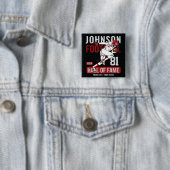 Personalisierter Fußballspieler Button (Beispiel)