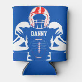 Personalisierter Fußballspieler Dosenkühler (Vorderseite)