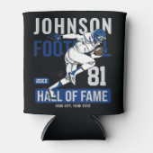 Personalisierter Fußballspieler Dosenkühler (Vorderseite)