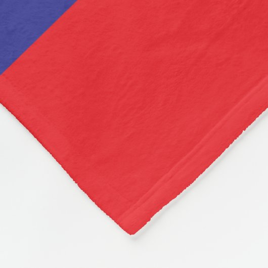 Personalisierter Fußballspieler Fleecedecke (Ecke)