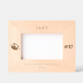 Personalisierter Fußballspieler Geätzte Rahmen (Vorderseite)