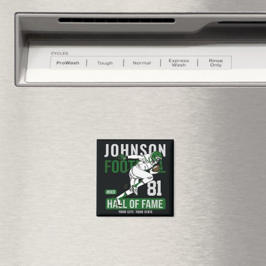 Personalisierter Fußballspieler Magnet (In Situ (Geschirrspüler))