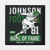 Personalisierter Fußballspieler Magnet (Vorne)