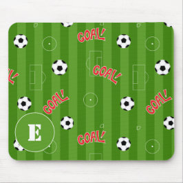 Personalisierter Fußballspieler Mousepad
