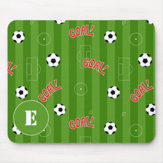 Personalisierter Fußballspieler Mousepad (Vorne)