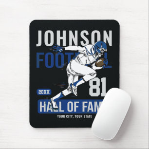 Personalisierter Fußballspieler Mousepad