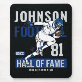 Personalisierter Fußballspieler Mousepad (Vorne)