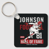 Personalisierter Fußballspieler Schlüsselanhänger (Vorderseite)