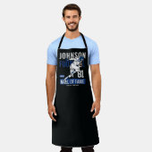 Personalisierter Fußballspieler Schürze (Getragen)