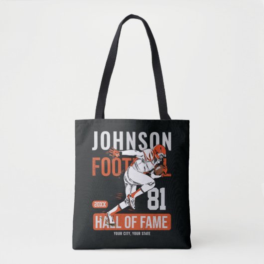 Personalisierter Fußballspieler Tasche (Vorderseite)
