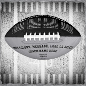 Personalisierter Fußballtrainer gibt allen Spieler Football