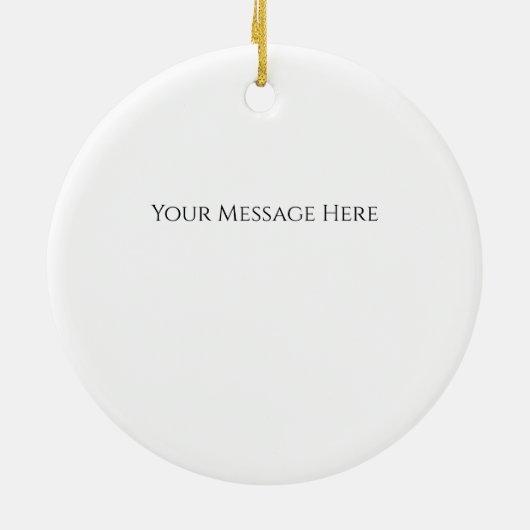 Personalisierter Fußballtrainer Keramikornament (Hinten)