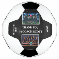 Personalisierter Fußballtrainer Team 2 Foto Vielen