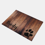 Personalisierter Fußbodenmatte Fußmatte (Schrägansicht)