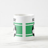 Personalisierter Fußkaffee Kaffeetasse (Mittel)