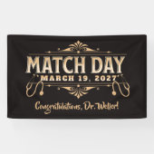 Personalisierter Future Doctor Match Day 2027 Banner (Horizontal)