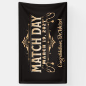 Personalisierter Future Doctor Match Day 2027 Banner (Vertikal)