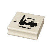 Personalisierter Gabelstapler Gummistempel (Stempel)