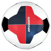 Personalisierter Galaxy-Bereich Fußball (Gedreht)