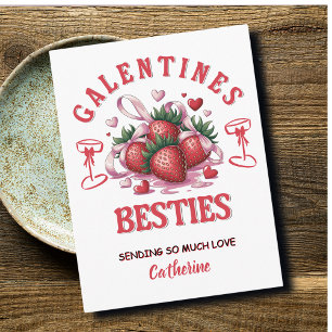 Personalisierter Galentine’s Day  Feiertagspostkarte
