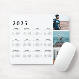 personalisierter Gallery-Kalender 2025 Mousepad