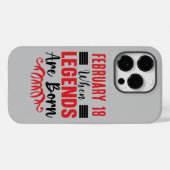 Personalisierter Geburtsdatum Die Legierungen sind Case-Mate iPhone Hülle (Rückseite (Horizontal))