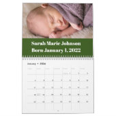 Personalisierter Geburtskalender Kalender (Jan 2026)