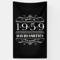 Personalisierter Geburtstag 1959 für Männer