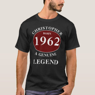 Personalisierter Geburtstag Add Name Jahr Geboren  T-Shirt