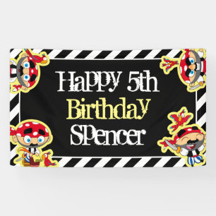 Personalisierter Geburtstag Banner