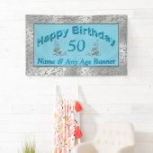 Personalisierter Geburtstag Banner Ihr Alter und I (Insitu)