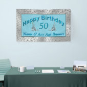 Personalisierter Geburtstag Banner Ihr Alter und I (Messeveranstaltung)