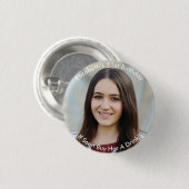 Personalisierter Geburtstag Button (Vorne & Hinten)