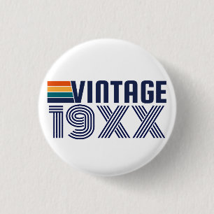 Personalisierter Geburtstag Button