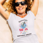 Personalisierter Geburtstag Cocktail Anker T-Shirt<br><div class="desc">Dieses Design wurde mit digitaler Kunst erstellt. Sie können den Stil dieses Shirts ändern, indem Sie Mehr > unter der Option Stil auswählen. Es kann personalisiert werden, indem Sie auf die Schaltfläche Anpassen klicken und die Farbe ändern, einen Namen, Initialen oder Ihre Lieblingswörter hinzufügen. Kontaktieren Sie mich unter colorflowcreations@gmail.com ,...</div>