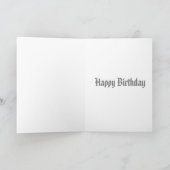 Personalisierter Geburtstag der legendären Drachen Karte (Innenseite)