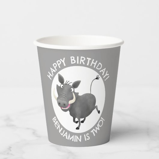 Personalisierter Geburtstag der Sonnenkünstlerin Pappbecher (Vorderseite)