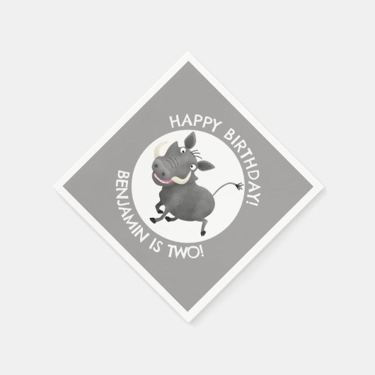 Personalisierter Geburtstag der Sonnenkünstlerin Serviette (Ecke)