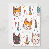 Personalisierter Geburtstag Einladung mit Foto (Rückseite)