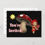 Personalisierter Geburtstag Einladung Postkartenmä (Vorne/Hinten)